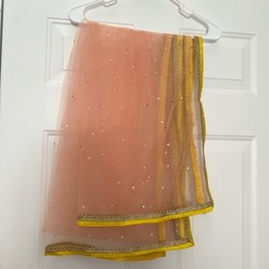 Lehenga with blouse multicolored